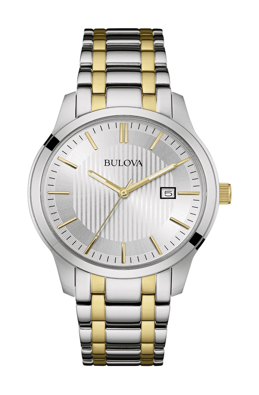 Men'S Two-Tone Classic Stainless Steel Watch - 98B263